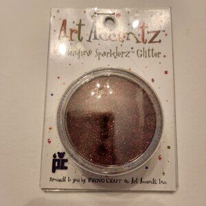 Crimson Glitter Microfine Sparklerz Craft Art Accentz Brand .35 Oz 10g 24-3009